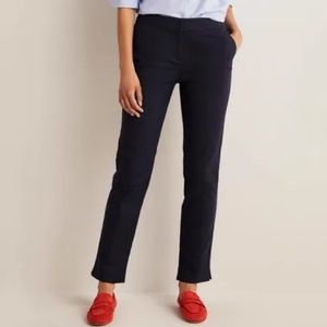 Boden Size 10R Black Richmond Straight Leg Trouser Pants